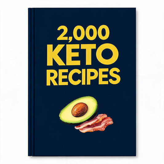 2,000 Keto Recipes Ebook